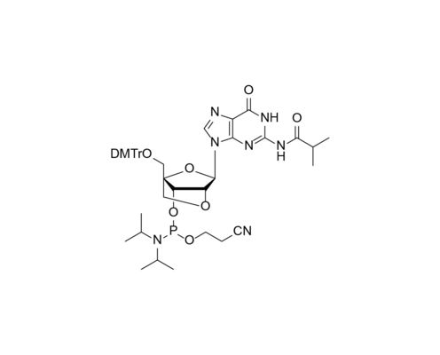 DMTr-2'-O-4'-C-Locked-rG(iBu)-3'-CE-Phosphoramidite CAS 206055-77-8