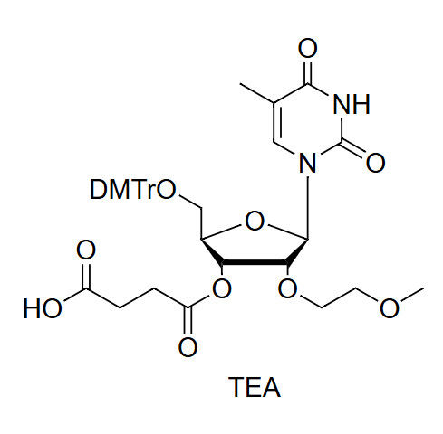 5'-O-DMTr-2'-O-MOE-T-3'-O-succinate, TEA salt